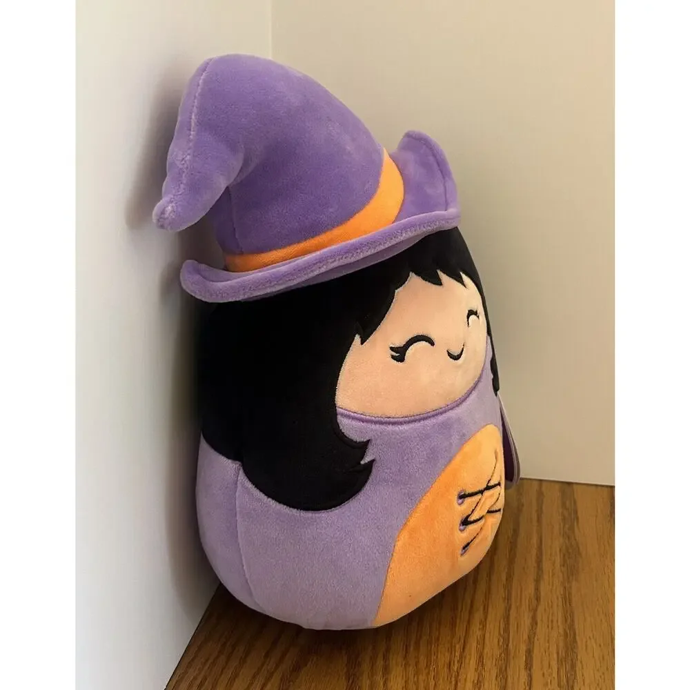 Squishmallows Winnie The Witch 10 Inch Halloween Kellytoy Soft Plush Doll Toy